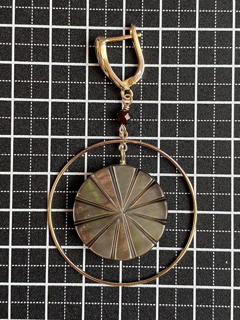 徳川慶喜イメージ「日輪」ピアス