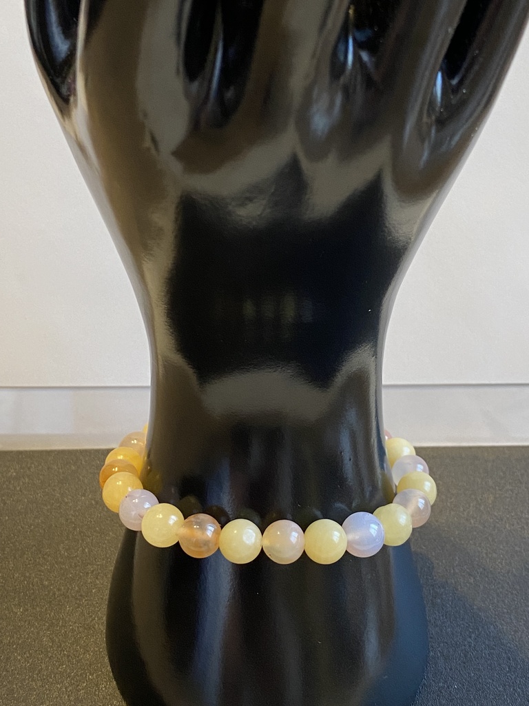 大人パステルのブレスレット