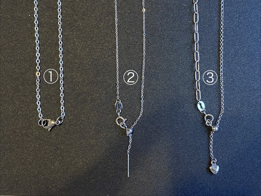 【サージカルステンレス】ネックレスチェーン