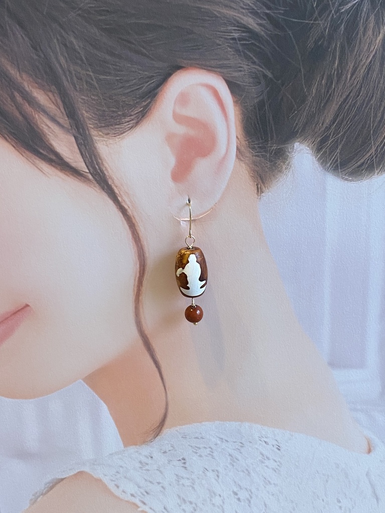 桂小五郎イメージ「小さな観音像」チャーム