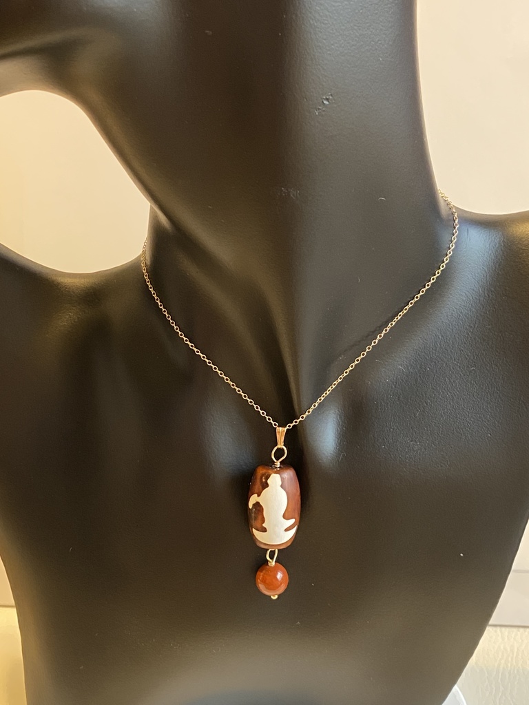 桂小五郎イメージ「小さな観音像」チャーム