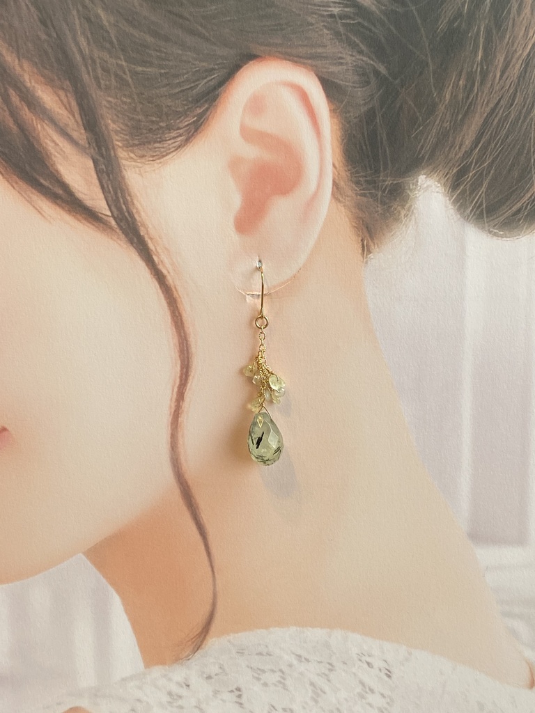 マスカットカラーのチャーム