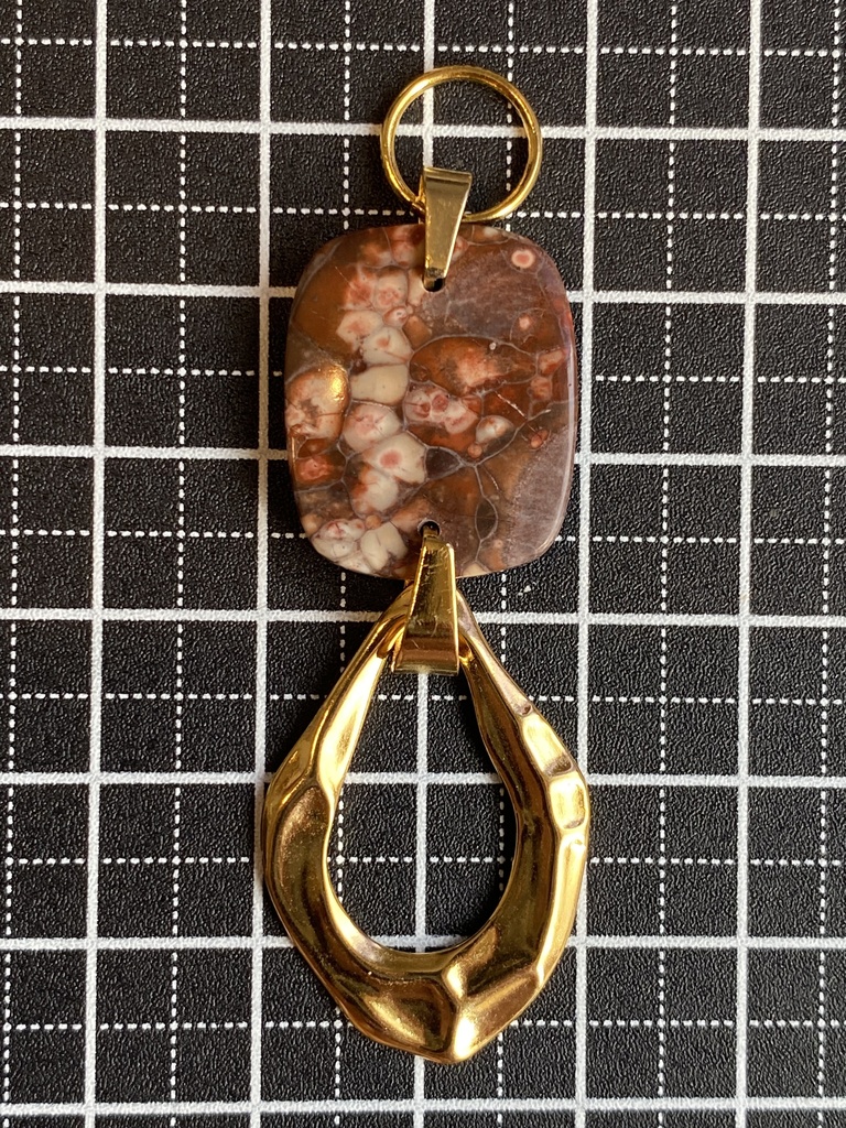 バーズアイジャスパーのゴージャスチャーム