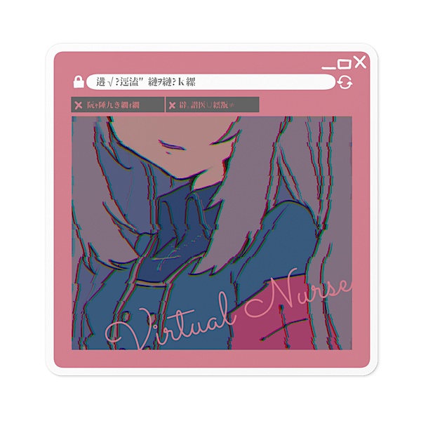 ウィンドウステッカー 10×10㎝