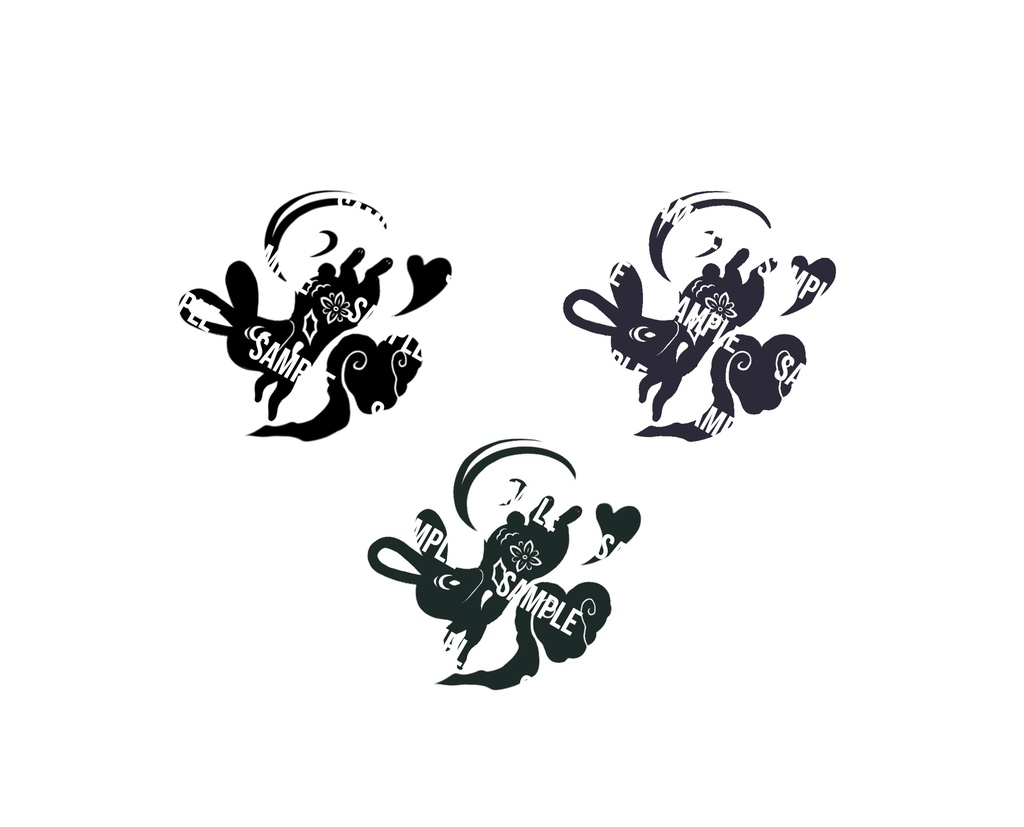 タトゥー「長生不死之美」【VRC】