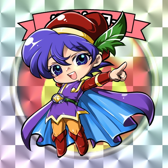 ビックリマン　自作シール　神帝ピーター