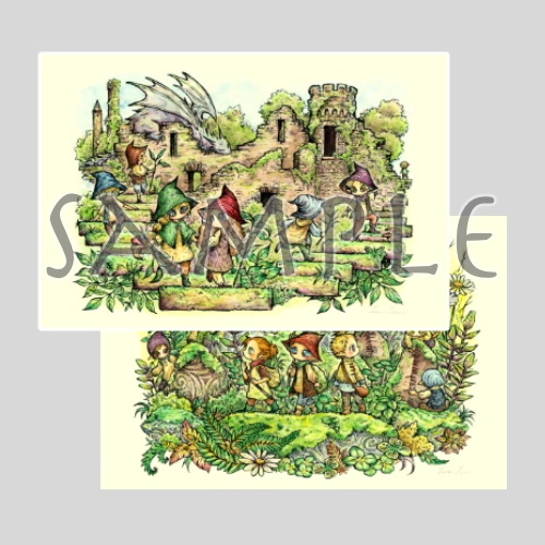 【ポストカード】カレンダーポストカード(8種)