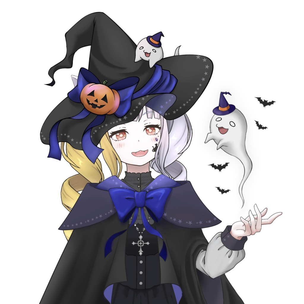 Halloweenに使えるフリー素材【全77パーツ】