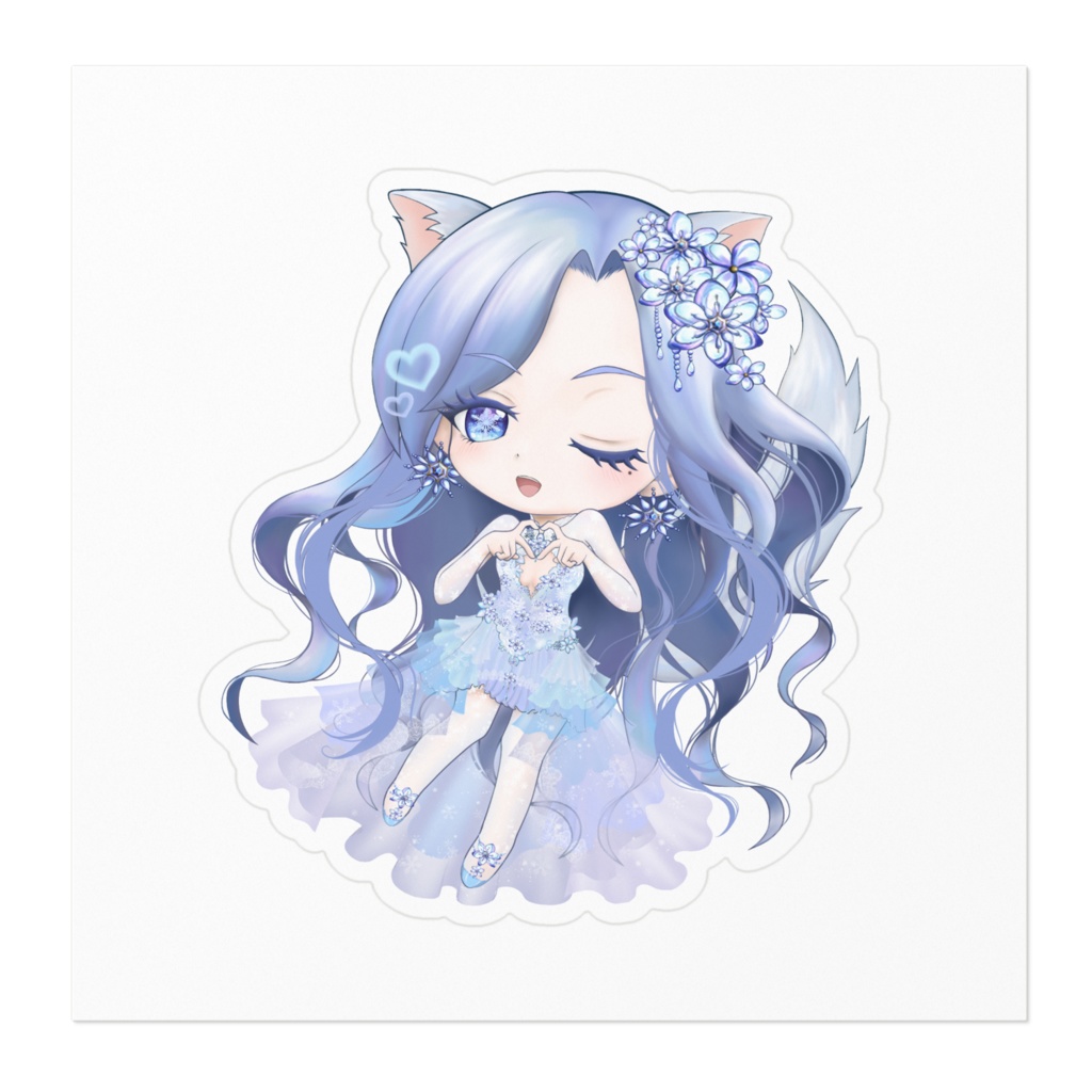 チビあんな02(ステッカー)