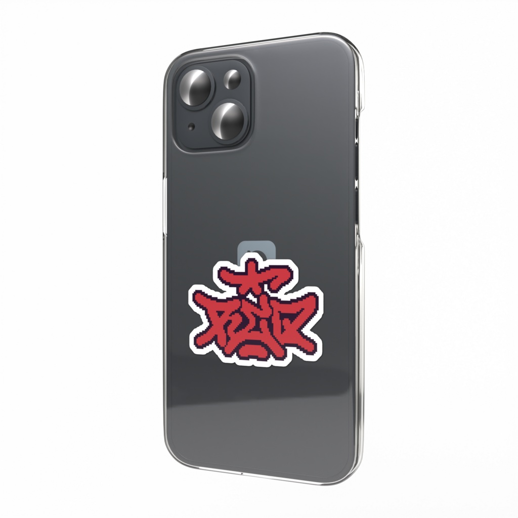 「RED」ステッカー