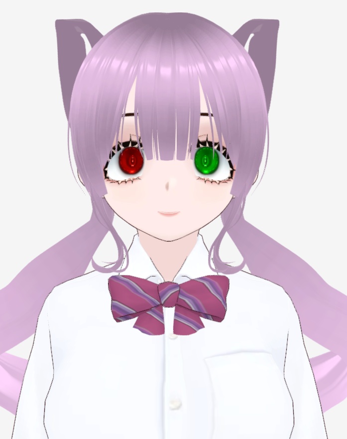 【VRM】オッドアイの少女