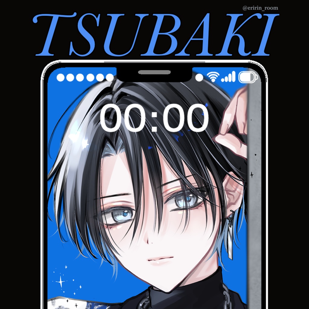 ツバキくん✦スマホ壁紙セット