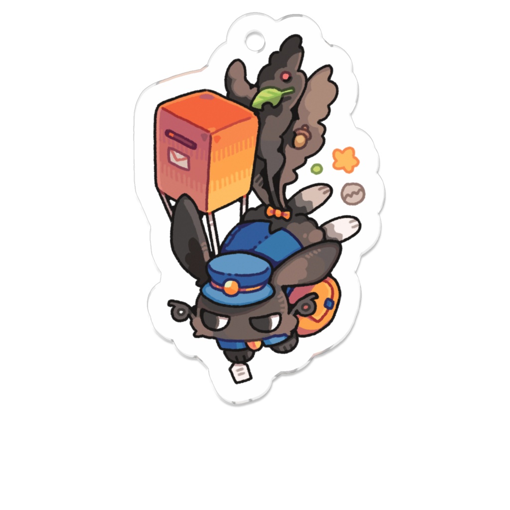 アクリルキーホルダー メレラニ (リボン)