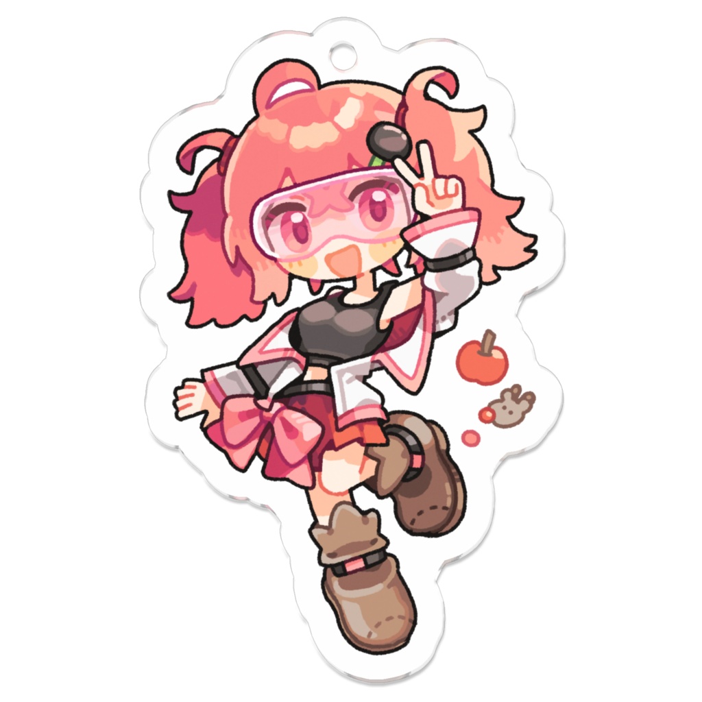 アクリルキーホルダー Reinc (リボン)