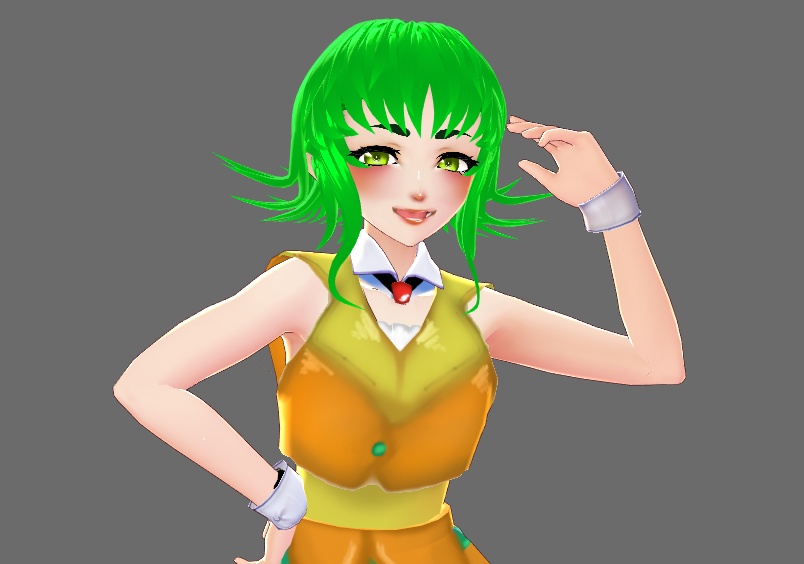 Vroid Gumi Style Hair