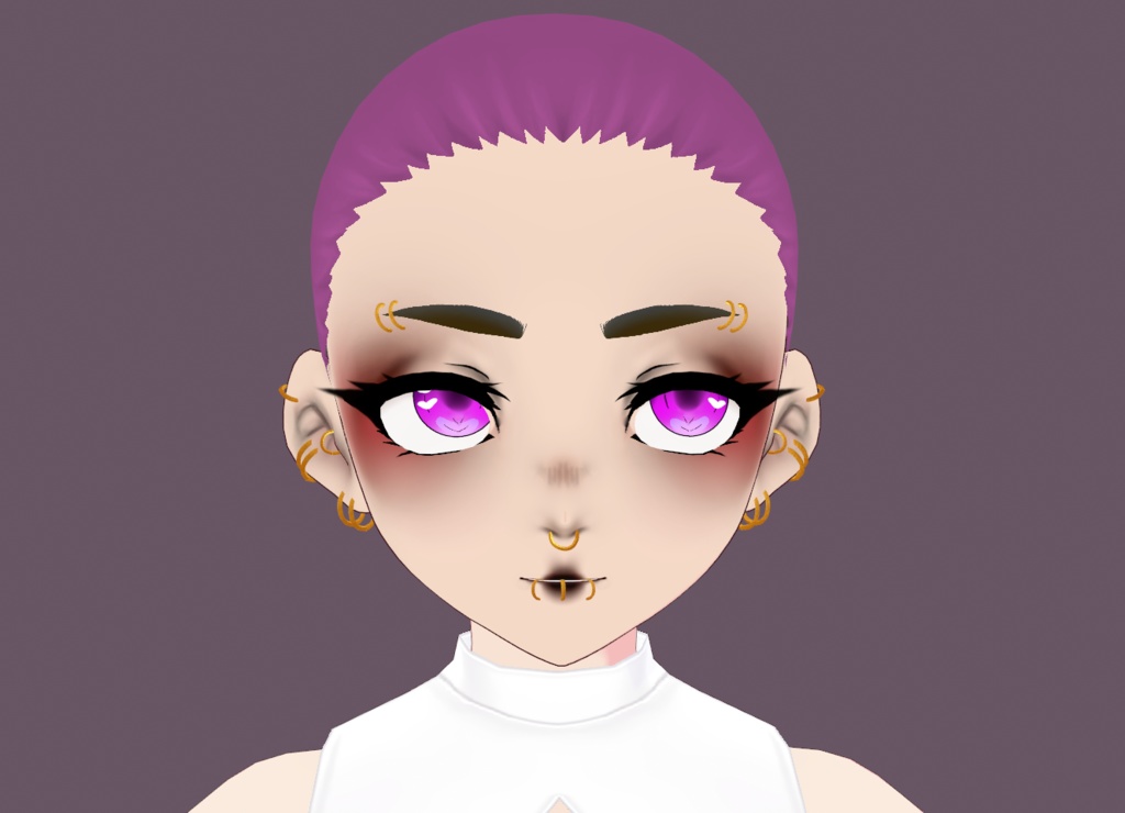 [VRoid] Piercing Set Hoops