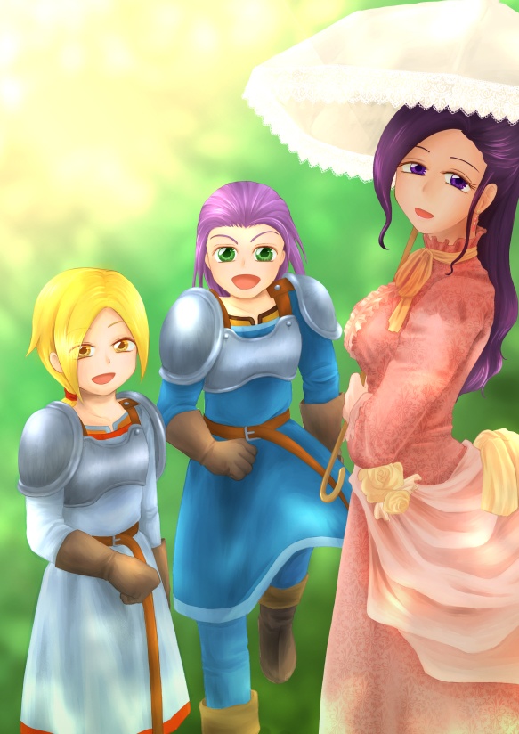 【DQ11】木漏れ日の中で聴いた声