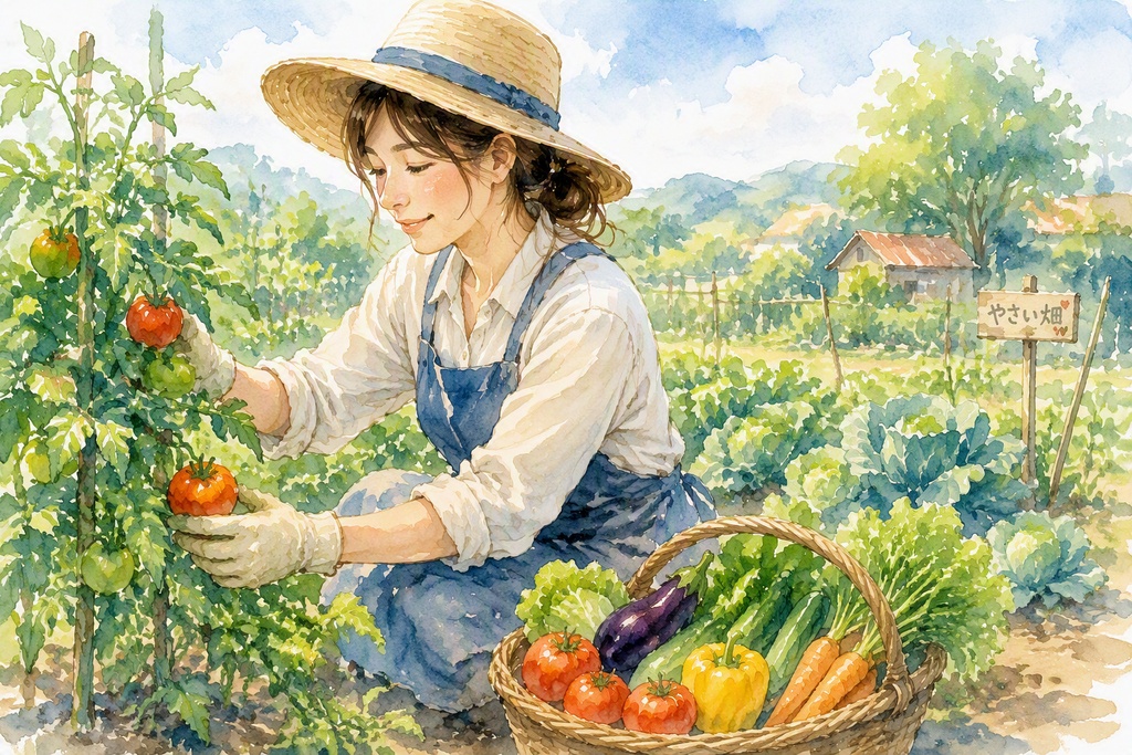 家庭菜園らくらく管理帳Excelテンプレート