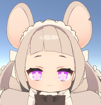 【無料】チュールフラワーアイ【ねずみのくるみ対応】