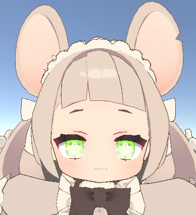 【無料】チュールフラワーアイ【ねずみのくるみ対応】