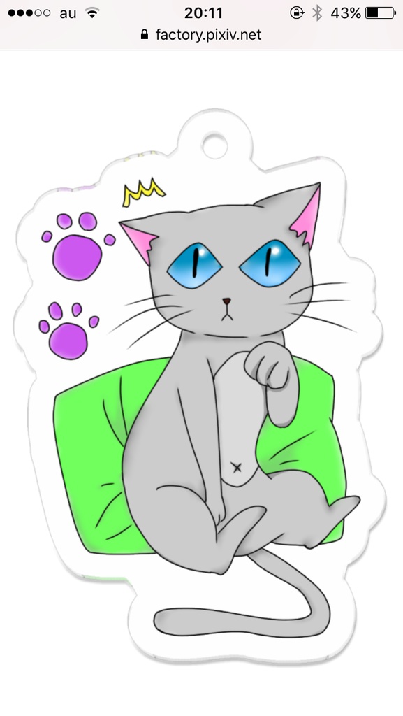 ニャンコ(ロシアンブルー)