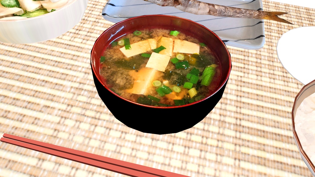 VRChat想定】お味噌汁 △1530 - へのごはん henoGohan - BOOTH