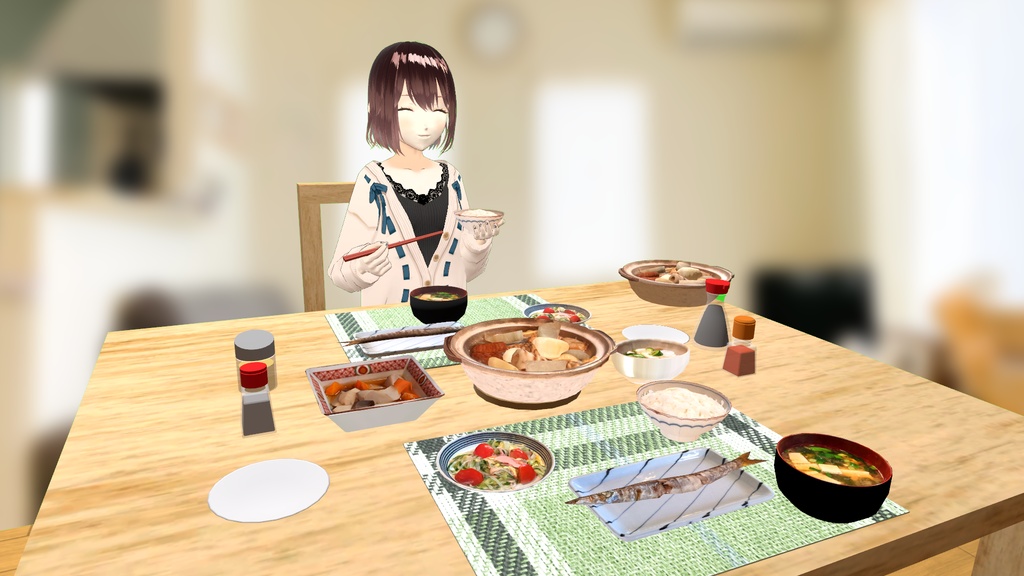 【VRChat想定】おでん △1310