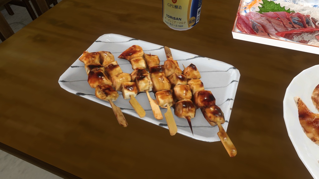 晩酌10点セット PC/Quest両対応 食べられるUDONギミックのおまけつき