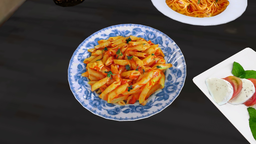 イタリアン8点セット PC/Quest両対応 食べられるUDONギミックのおまけつき