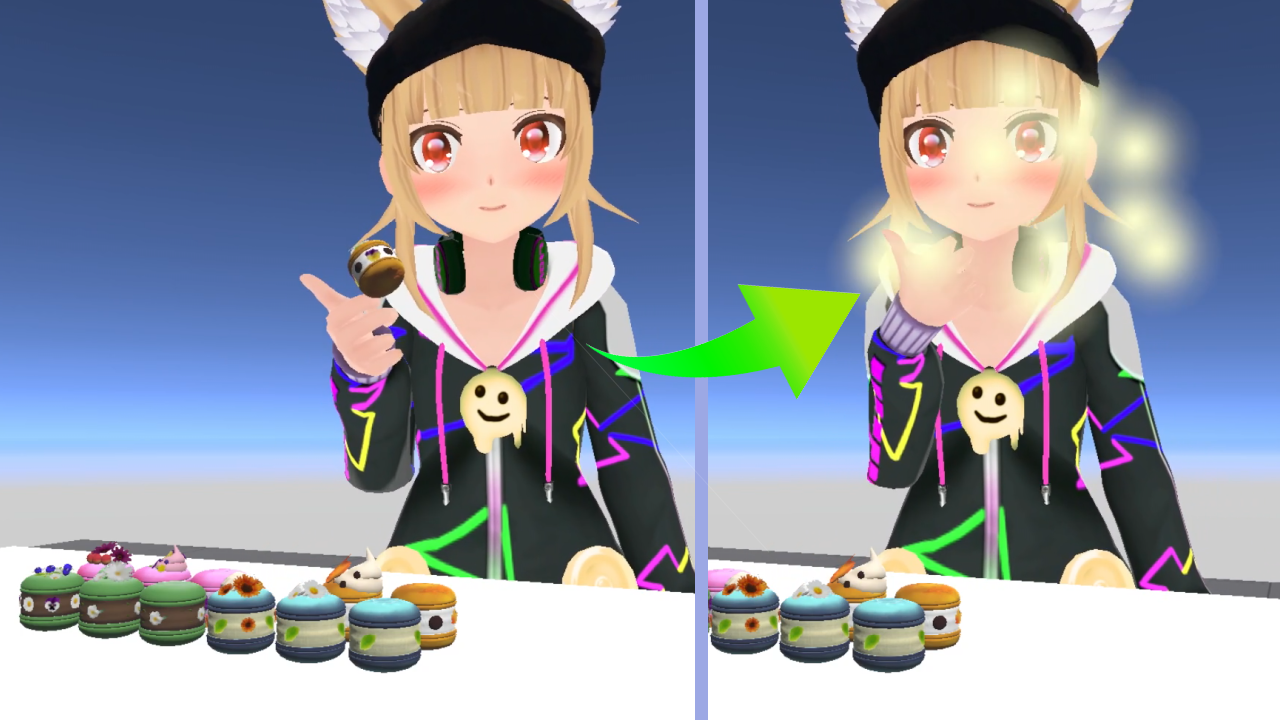 【無料】イカめしさんの植物系マカロン拡張パック（食べられるようにするUdonギミック）