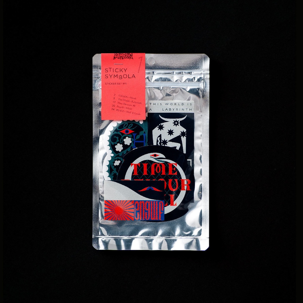 STICKY SYMBOLA/STICKER SET No.1