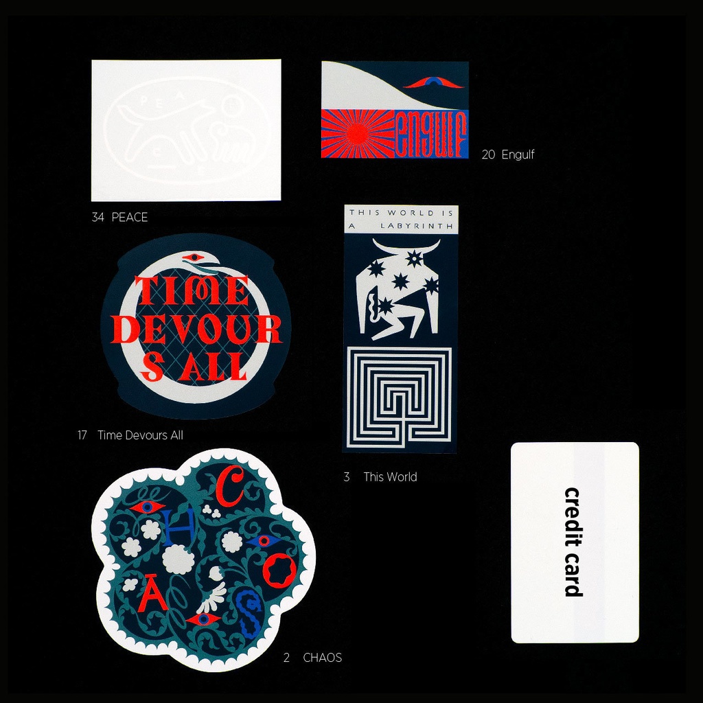 STICKY SYMBOLA/STICKER SET No.1