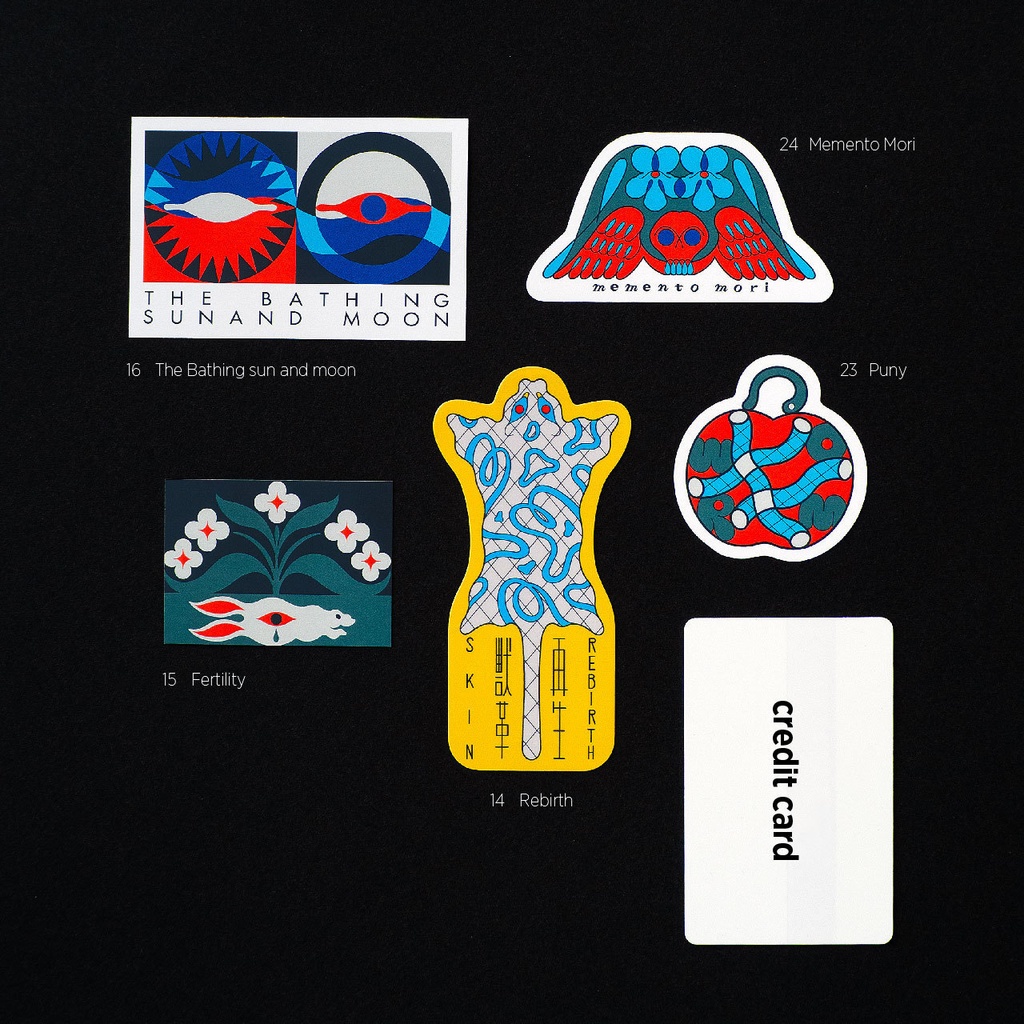 STICKY SYMBOLA/STICKER SET No.4