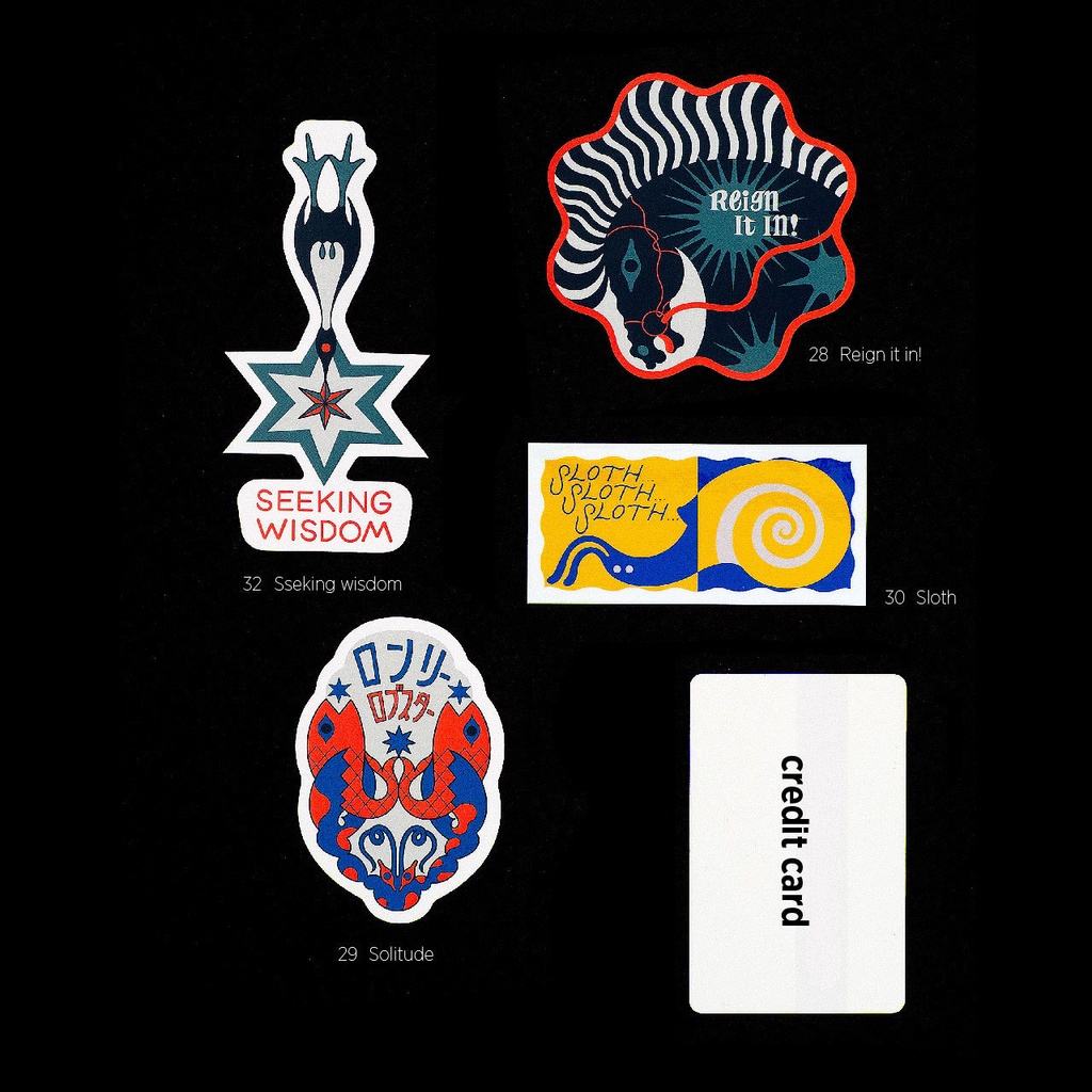 STICKY SYMBOLA/STICKER SET No.8