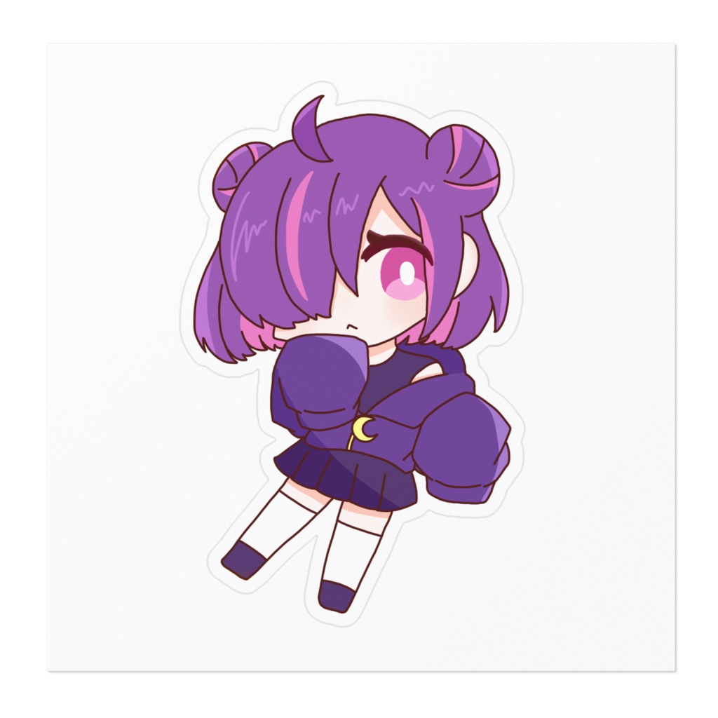 よるさきステッカー