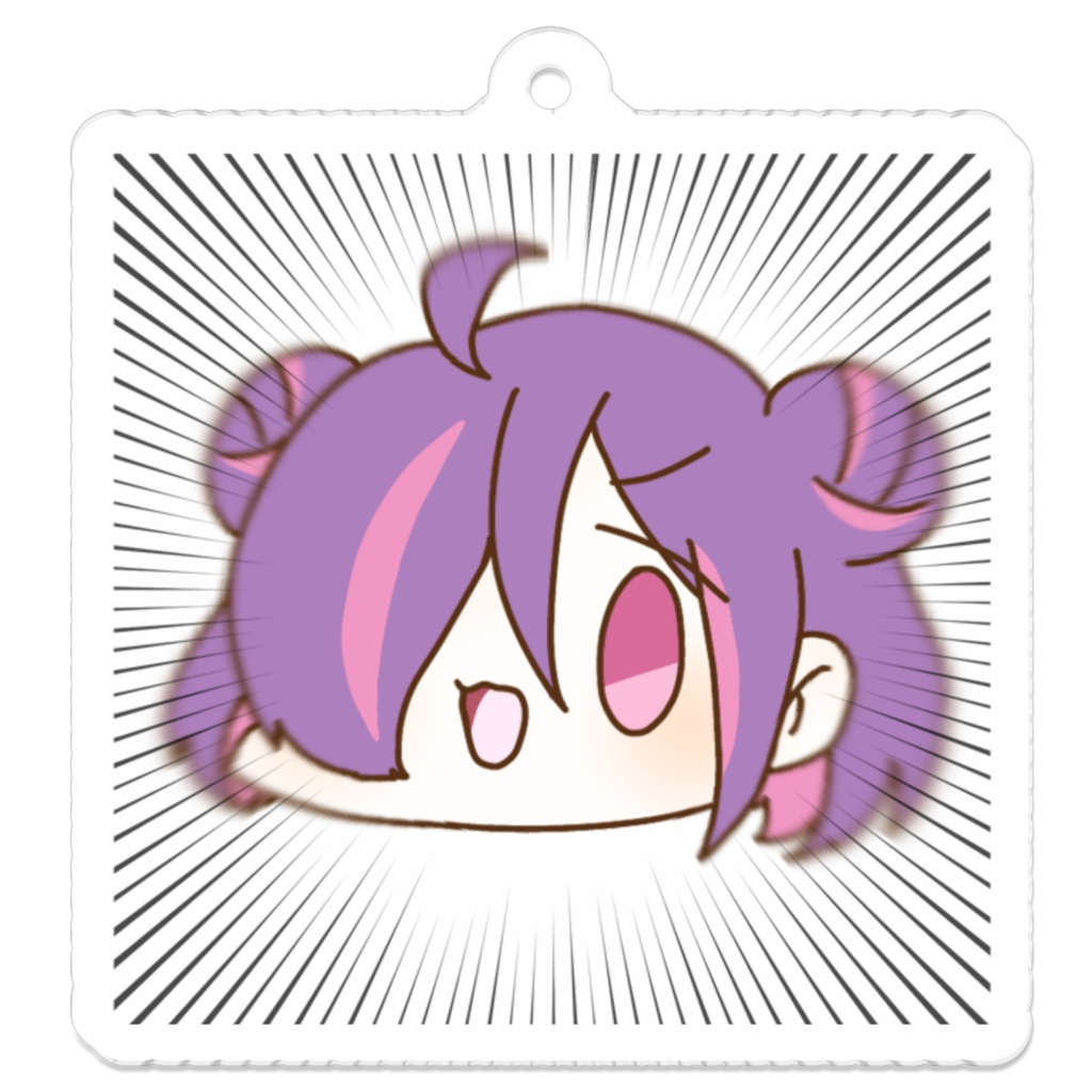 よるさきだよ!!アクリルキーホルダー