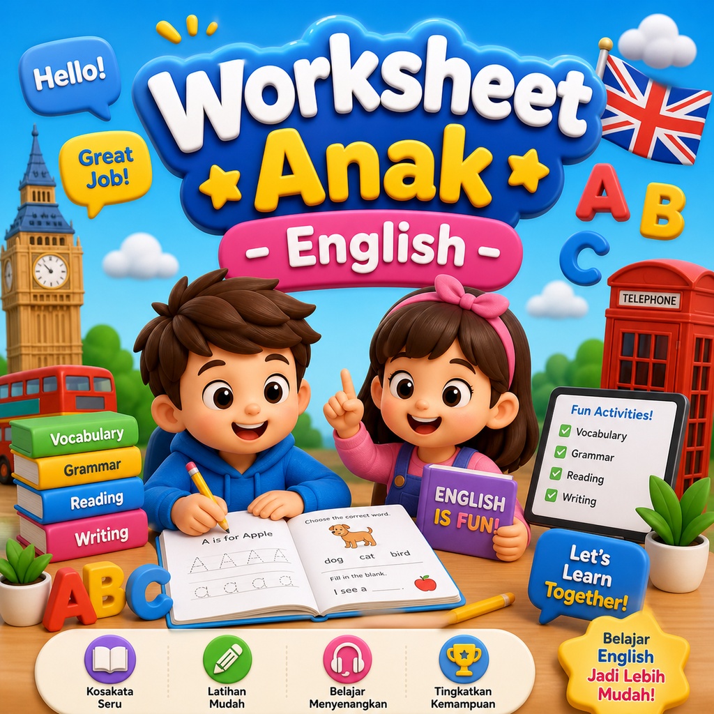 はじめての英語ワークブック｜3〜5歳向け