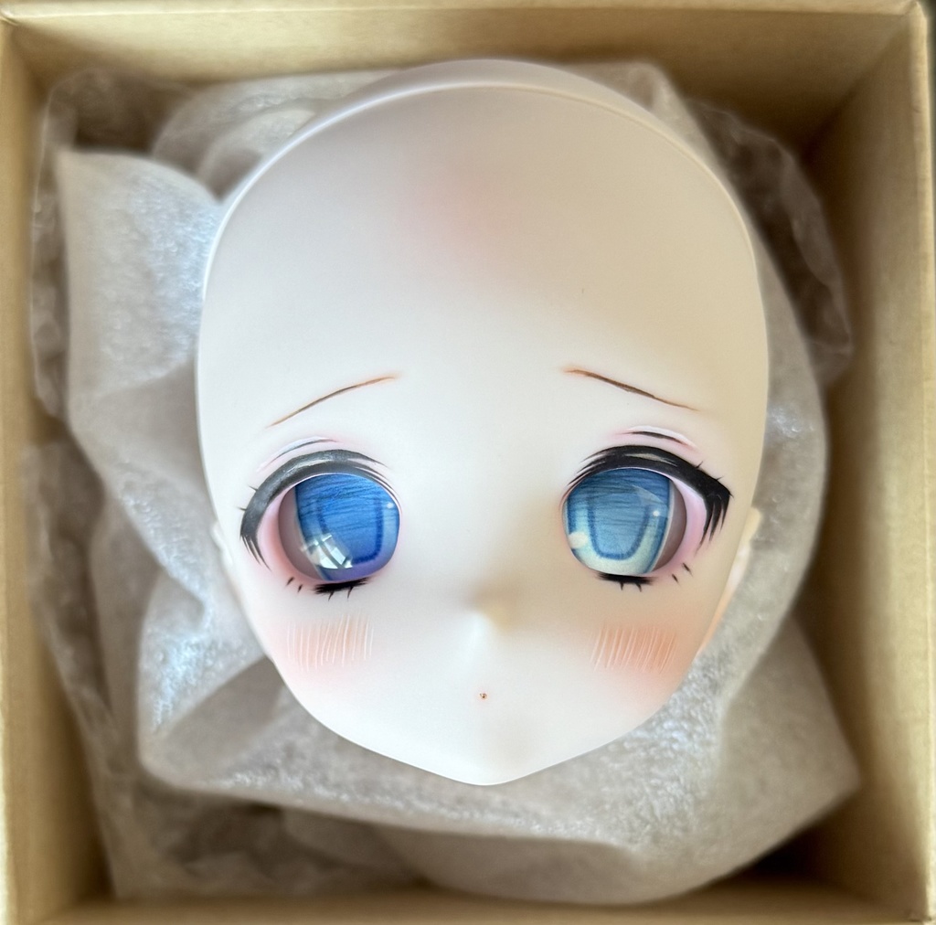 カスタムヘッド＋追視アイ DDHｰ27 セミホワイト肌