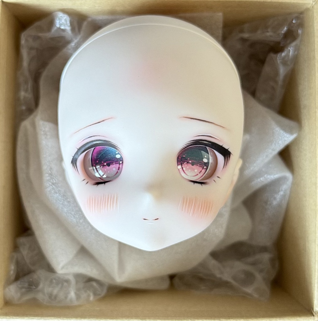 カスタムヘッド+追視アイ DDHー27 セミホワイト肌