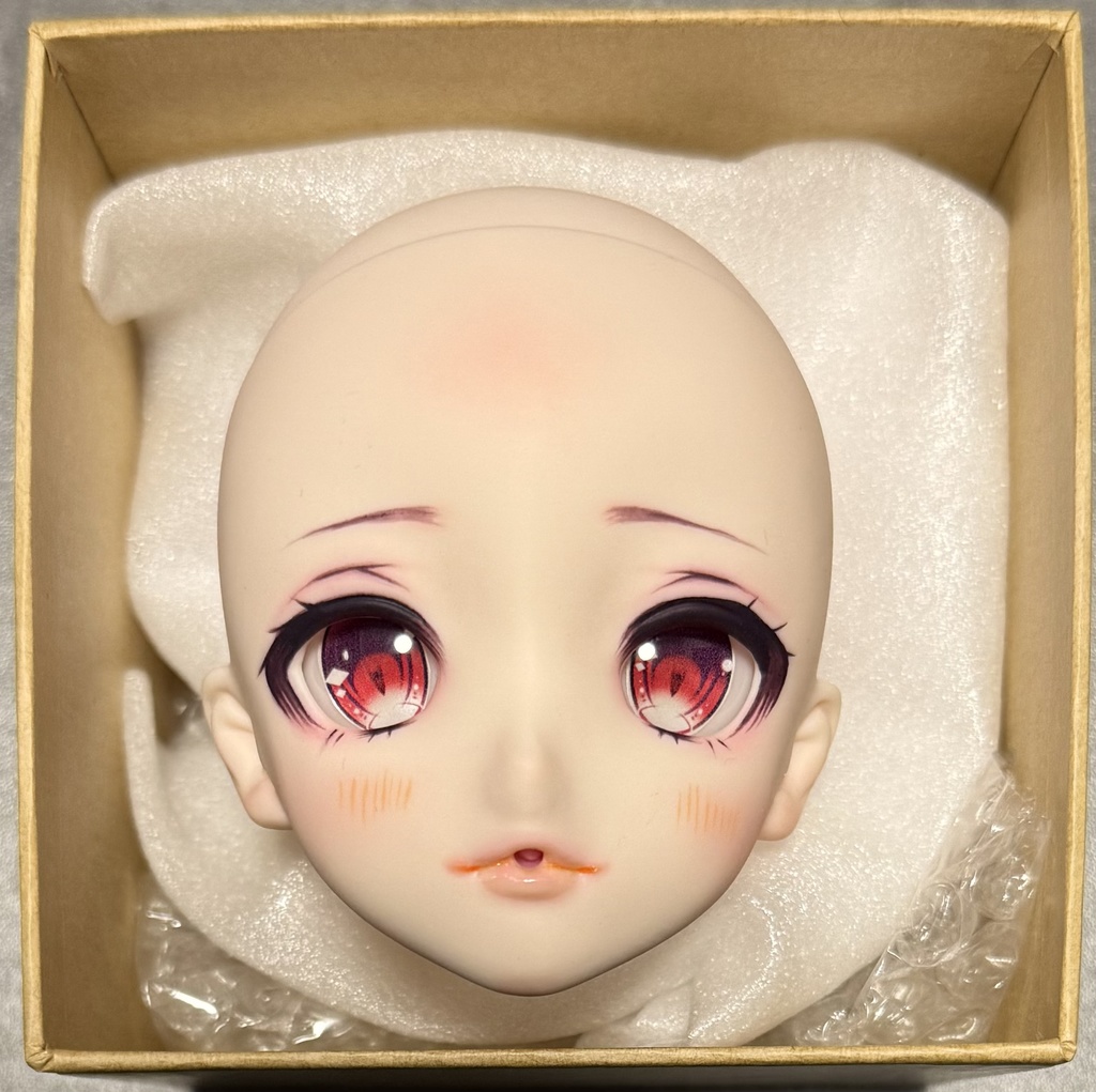 カスタムヘッド＋追視アイ DDHｰ09 セミホワイト肌