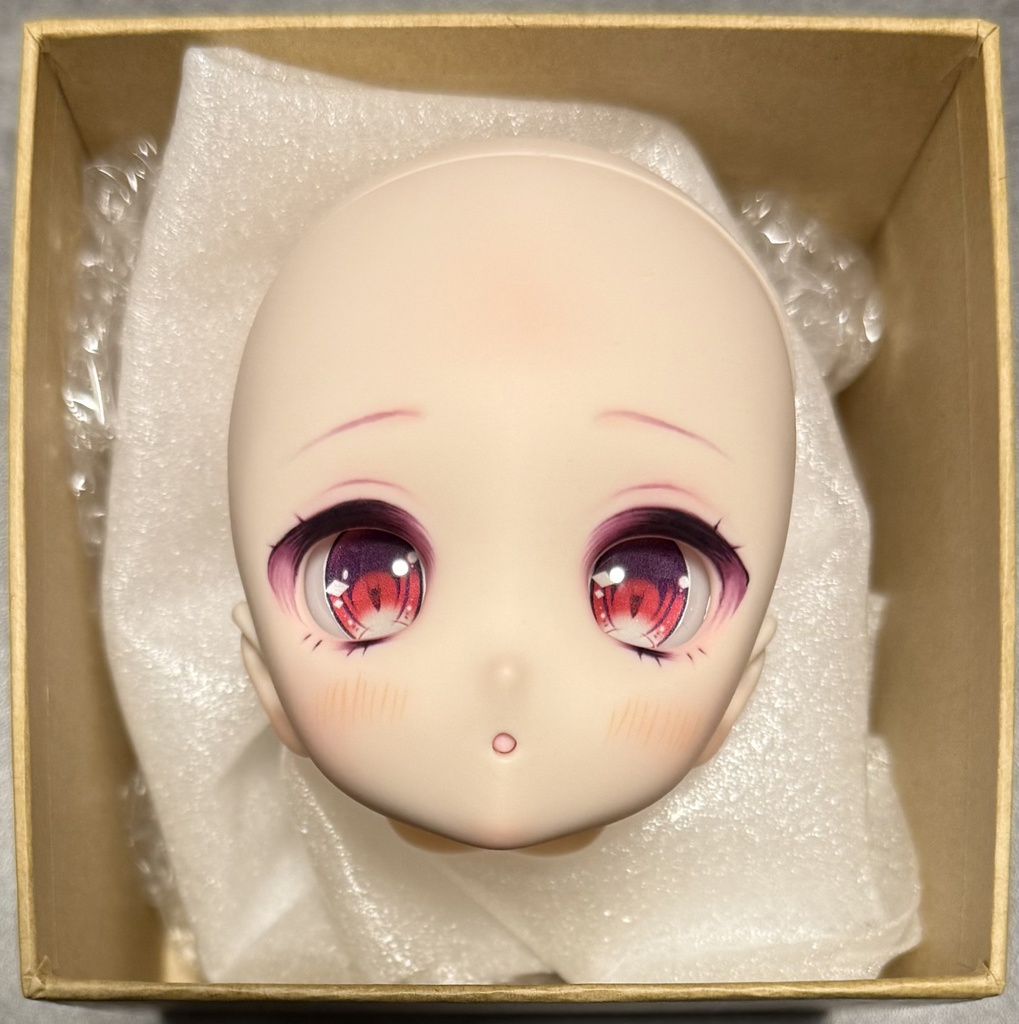 カスタムヘッド＋追視アイ DDHｰ27 セミホワイト肌