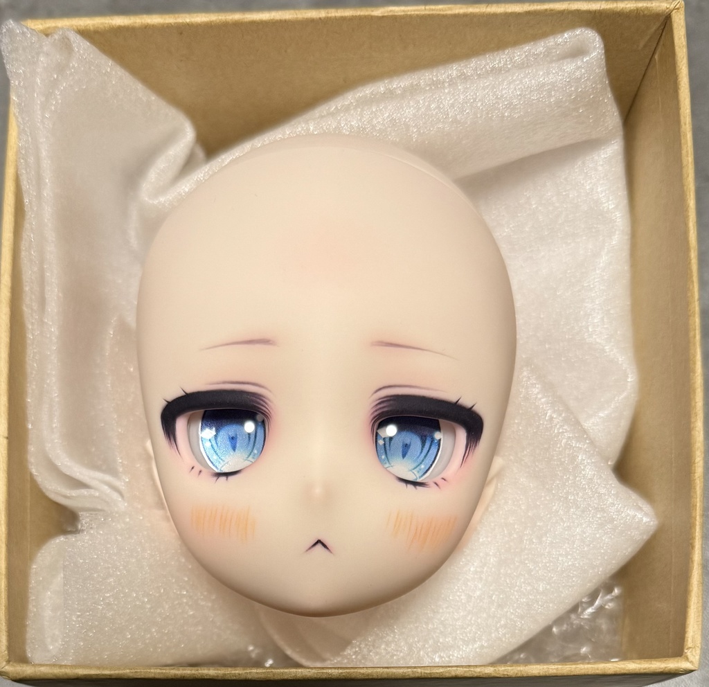 カスタムヘッド+追視アイ DDHー29 セミホワイト肌