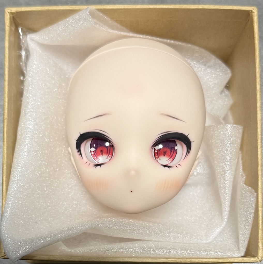 カスタムヘッド+追視アイ DDHー28 セミホワイト肌