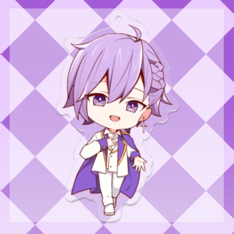 【2/21まで】みうる アクリルキーホルダー 白王子ver. 【完全受注生産品】