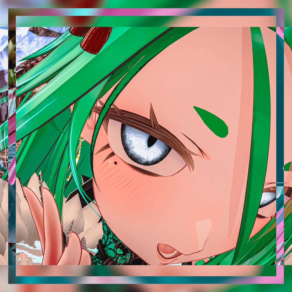 【ゾメちゃん専用EyeTexture】光る神ノ眼Eye-9color-【zome】-EyeTexture-