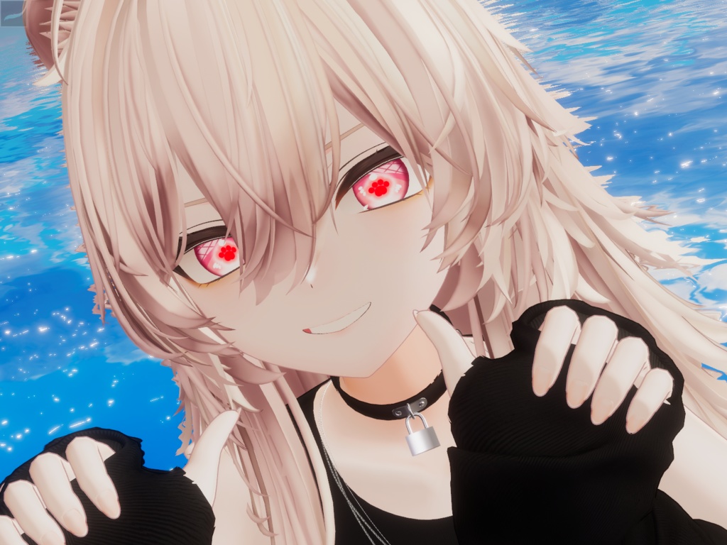 【真央-専用EyeTexture】肉球アイテクスチャ-6color-【mao】-EyeTexture-