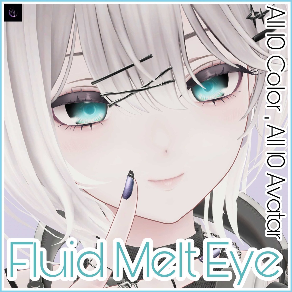 【10アバター対応】FluidMeltEye-EyeTexture【20カラー】