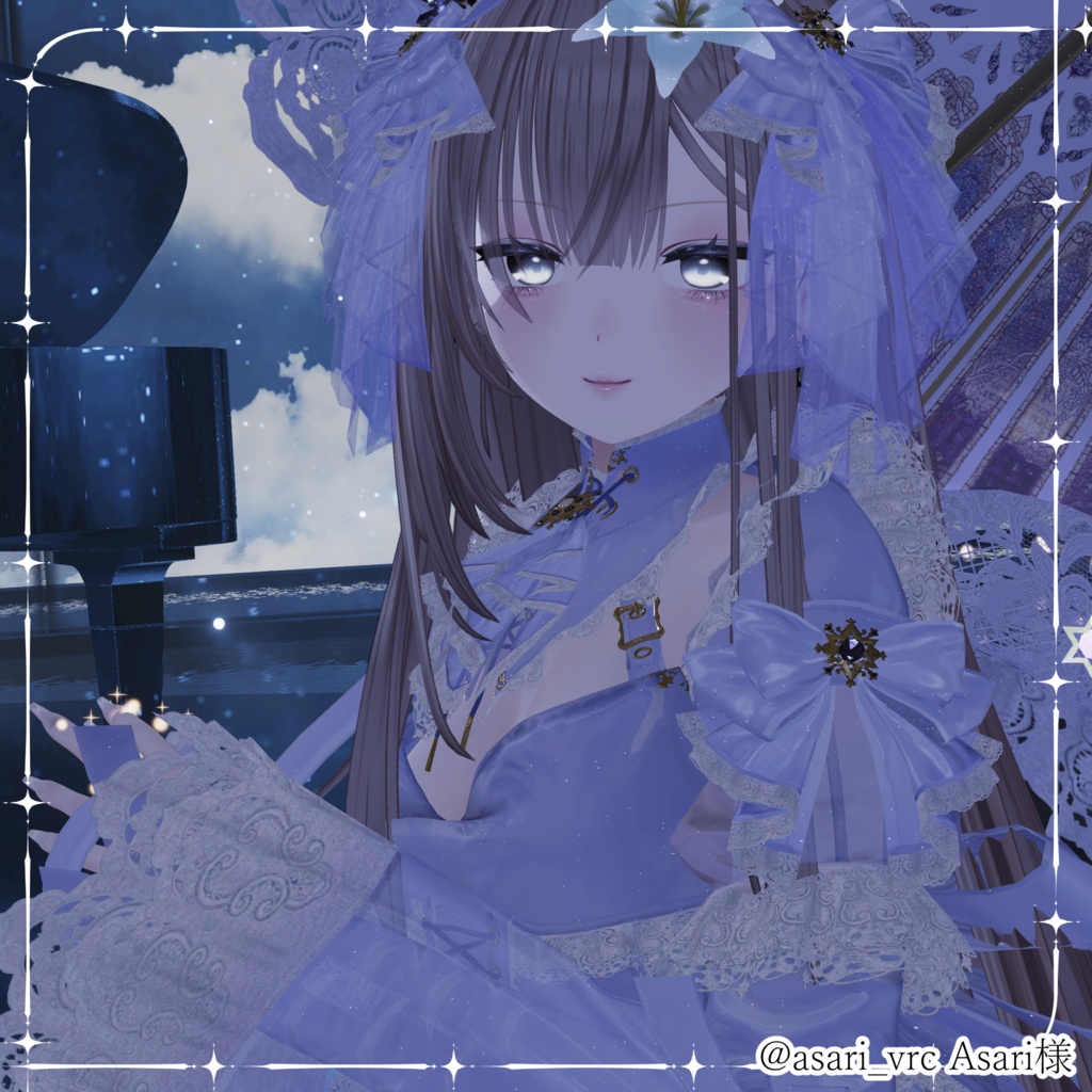 【10アバター対応】FluidMeltEye-EyeTexture【20カラー】