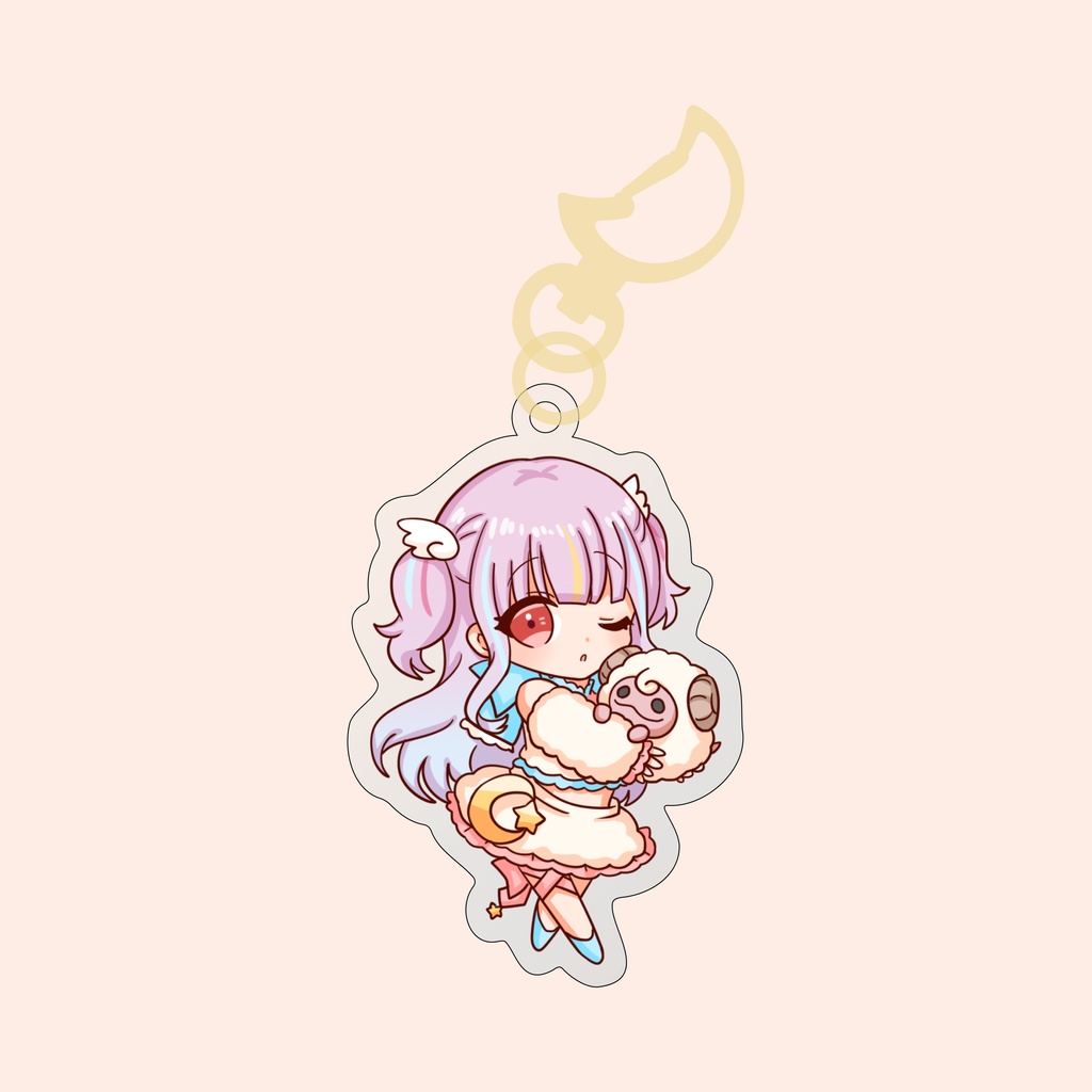 ミニキャラアクリルキーホルダー　C