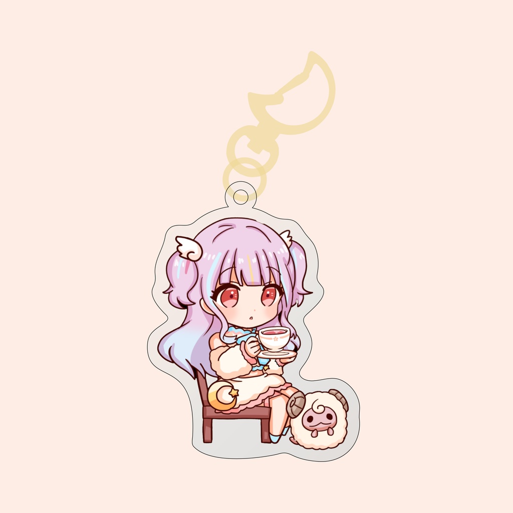 ミニキャラアクリルキーホルダー　D